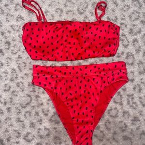 billabong dotted bikini